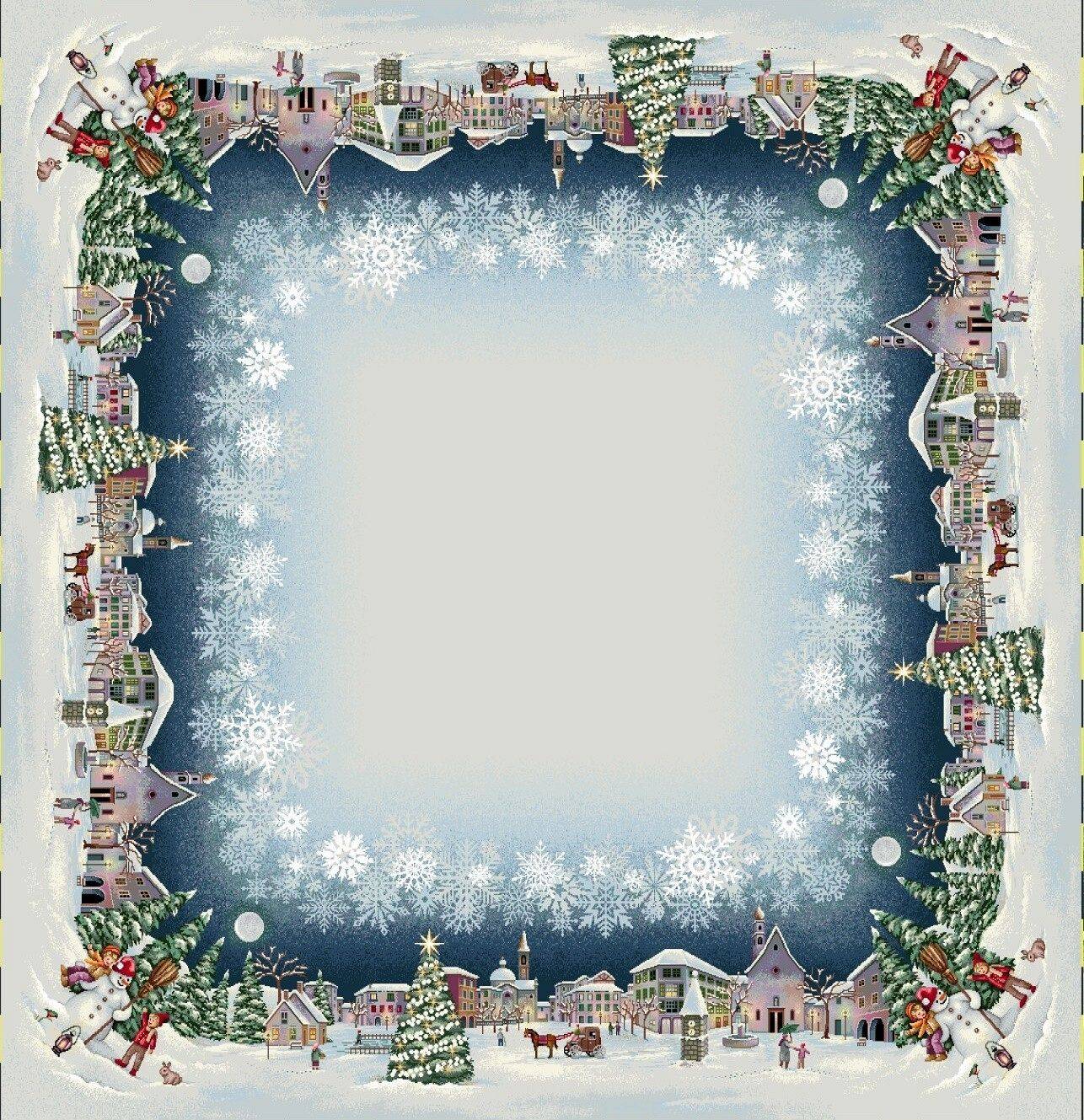 Boże Narodzenie - Panele do szycia: Obrusy, bieżniki, serwetki. / Obrus 1265 P - 100x100