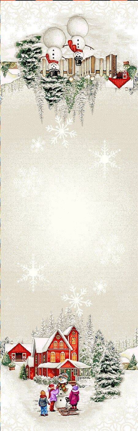 Boże Narodzenie - Panele do szycia: Obrusy, bieżniki, serwetki. / Bieżnik V11 P - 45x140