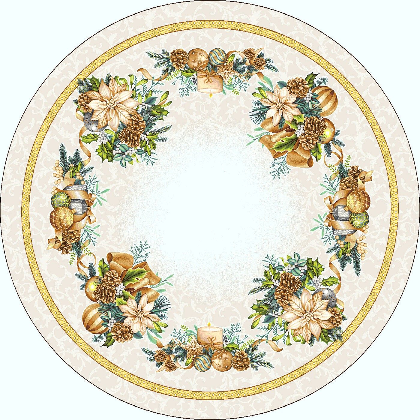 Boże Narodzenie - Gotowe Produkty / Obrus V18 - Q140