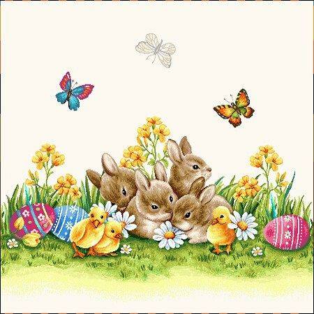 POSZEWKI Wielkanoc Wiosna / Poszewka V60 - 45x45