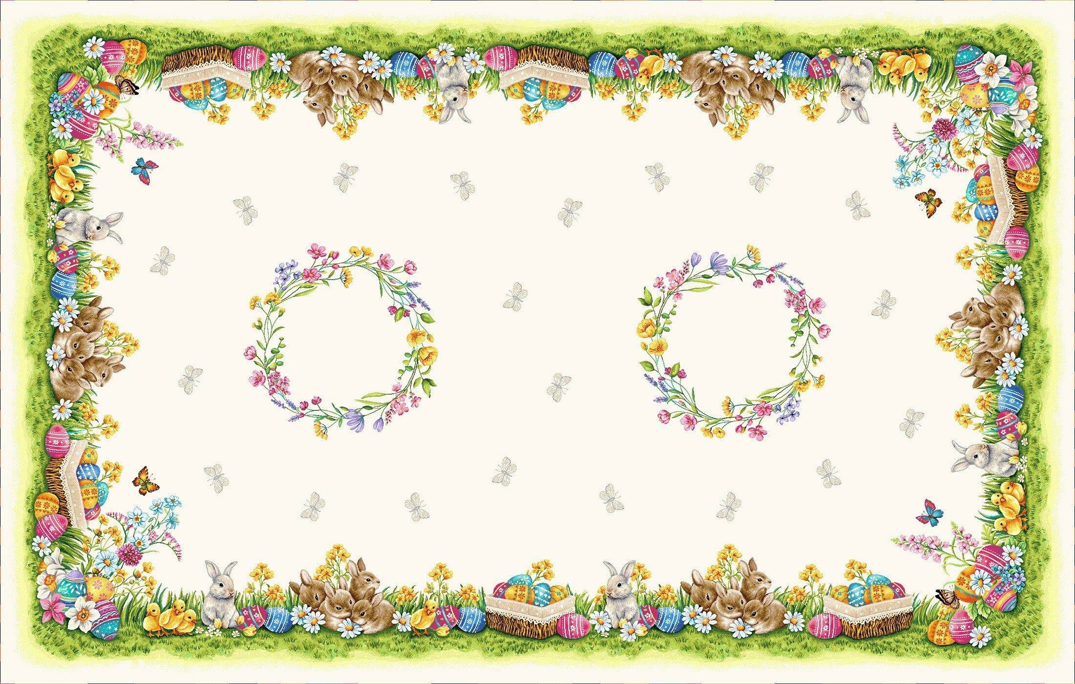 Wielkanoc Wiosna - Gotowe produkty / Obrus V60 - 140x220