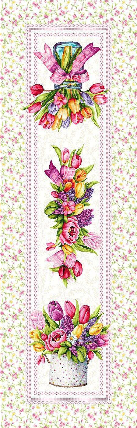 Wielkanoc Wiosna - Gotowe produkty / Bieżnik V99 - 45x140