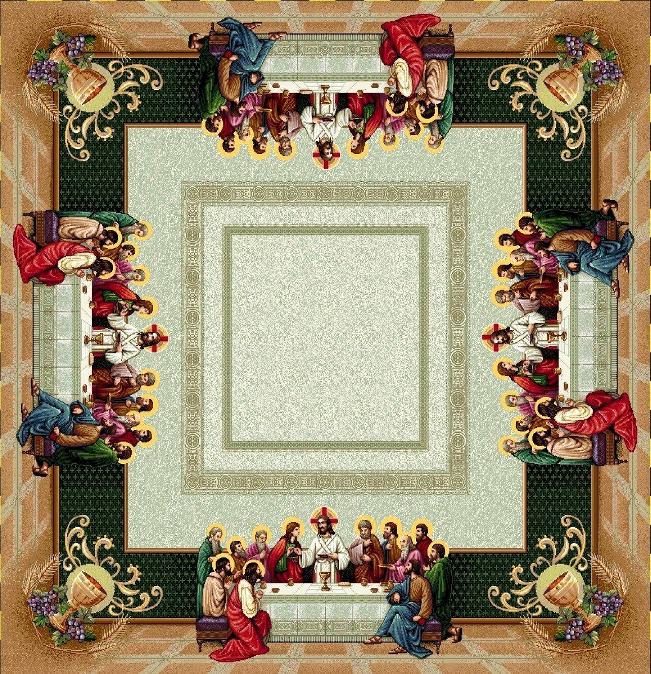 Wielkanoc Wiosna - Panele do szycia: Obrusy, bieżniki, serwetki. / Obrus  1307 P - 100x100