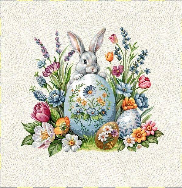 PANELE Wielkanoc Wiosna / 1364RK P - 45x45