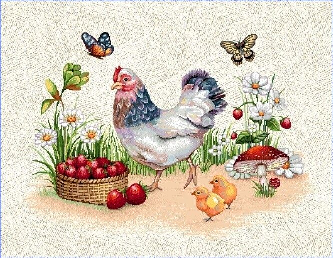 Całoroczne - Gotowe produkty / Podkładka 1287RK - 40x50