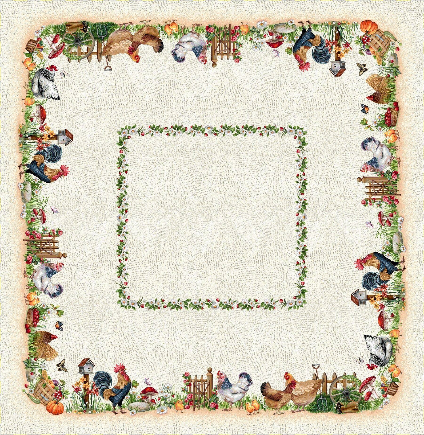 Całoroczne - Gotowe produkty / Obrus 1287RK - 100x100