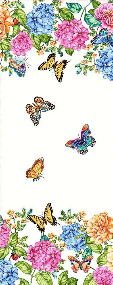 Całoroczne - Panele do szycia: Obrusy, bieżniki, serwetki. / Bieżnik V126 P - 40x100