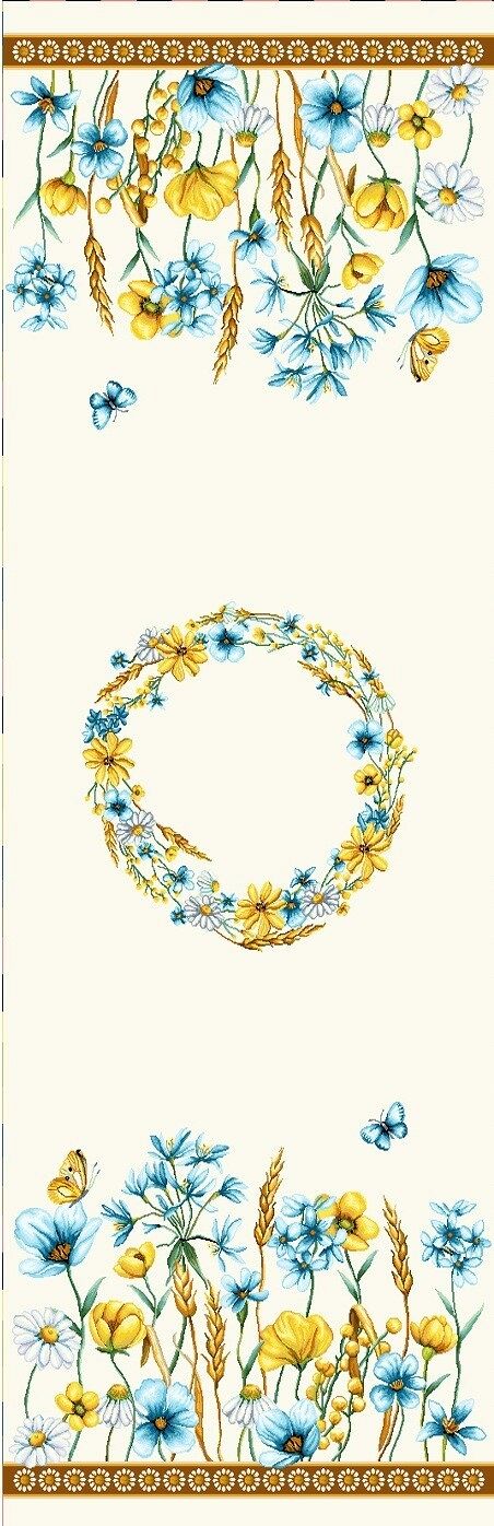 Całoroczne - Panele do szycia: Obrusy, bieżniki, serwetki. / Bieżnik V127 P - 40x100