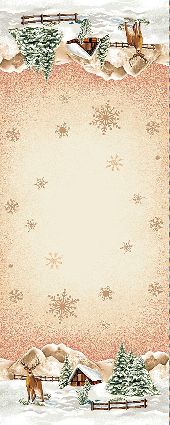 Boże Narodzenie - Gotowe Produkty / Bieżnik DZ01 - 40x100 Lurex