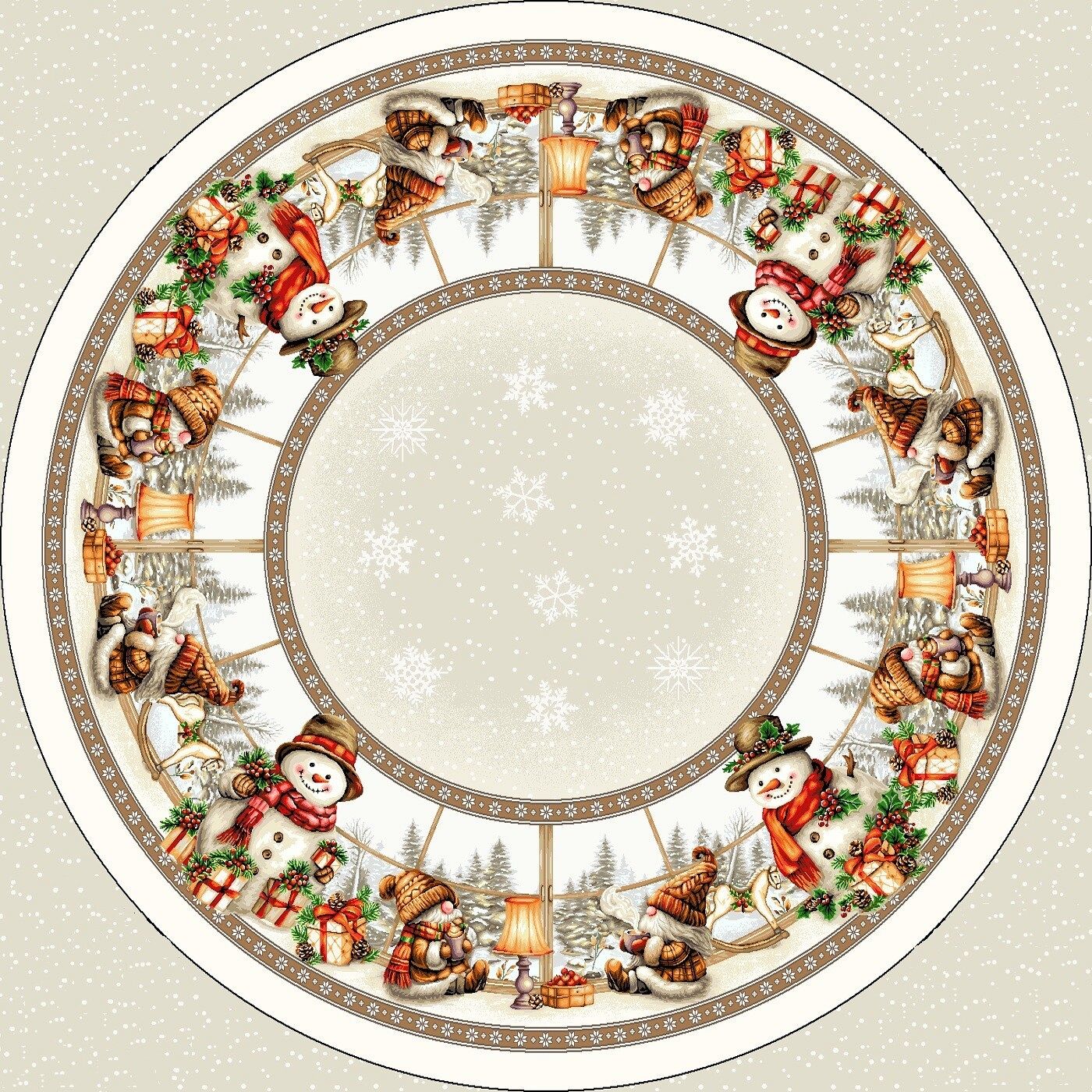 Boże Narodzenie - Gotowe Produkty / Obrus V32 P - Q140