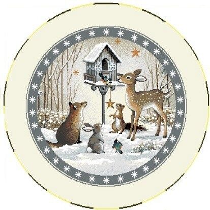 Boże Narodzenie - Panele do szycia: Obrusy, bieżniki, serwetki. / Podkładka854 P - Q31