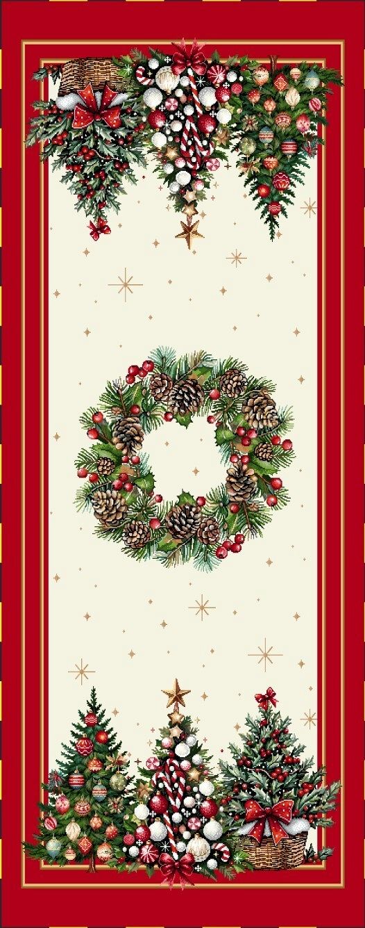 Boże Narodzenie - Gotowe Produkty / Bieżnik 4120 - 40x100