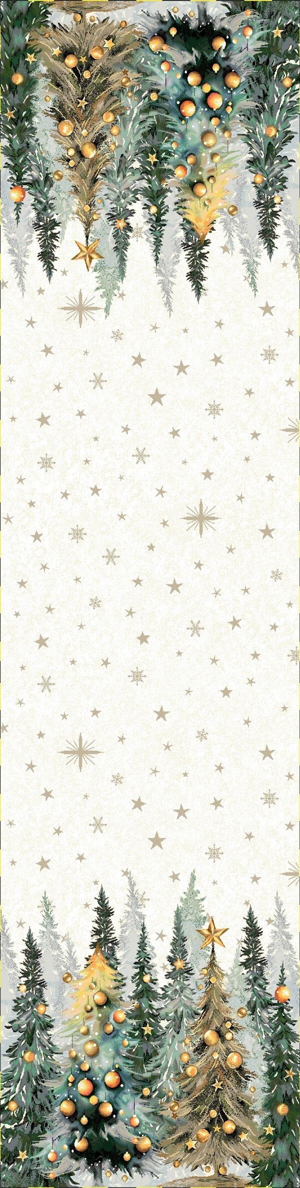 Boże Narodzenie - Gotowe Produkty / Bieżnik 1387FN - 47x180