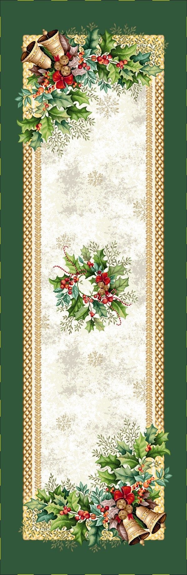Boże Narodzenie - Gotowe Produkty / Bieżnik 1386VE - 47x140