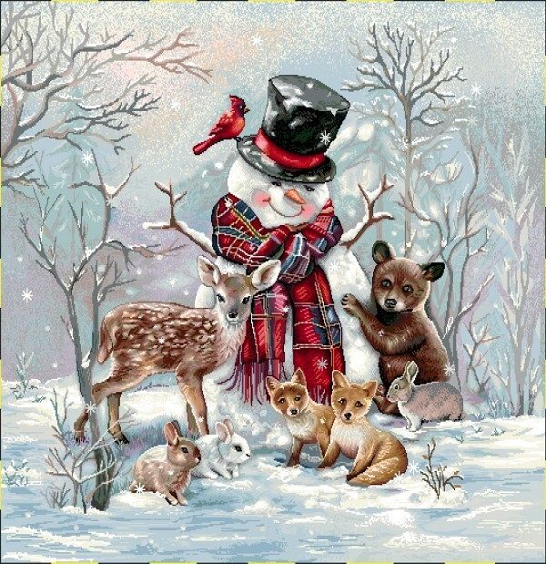 POSZEWKI Boże Narodzenie / 6297 Poszewka Gobelinowa - 45x45