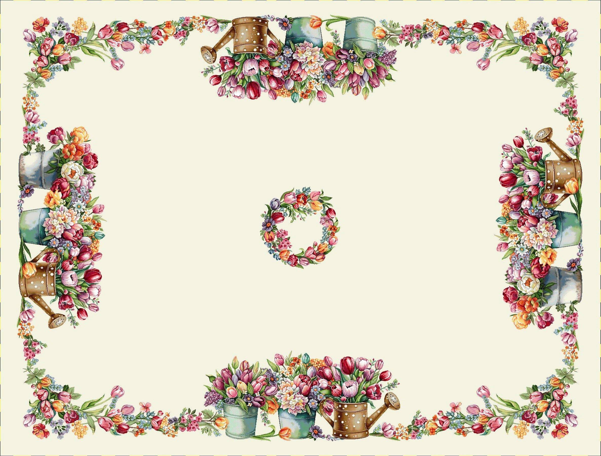 Wielkanoc Wiosna - Panele do szycia: Obrusy, bieżniki, serwetki. / Obrus 1419NA P -140x180