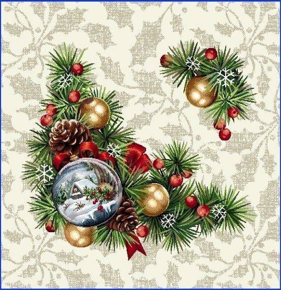 POSZEWKI Boże Narodzenie / Poszewka Gobelinowa 907 - 45x45