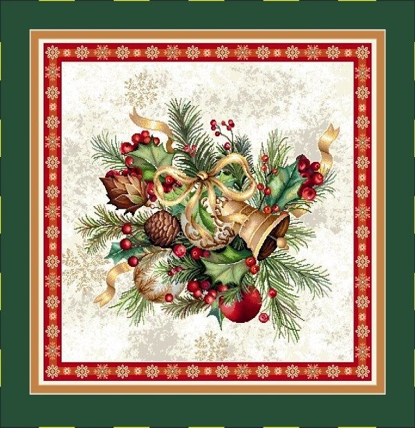 PANELE - Boże Narodzenie / 1382B P - 45x45