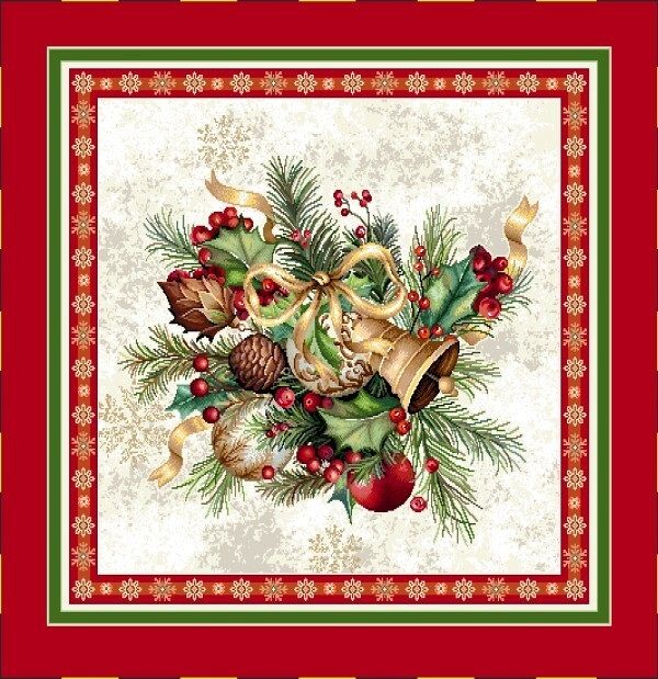 PANELE - Boże Narodzenie / 1382RJ P - 45x45