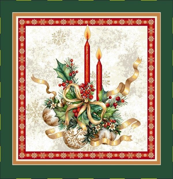 PANELE - Boże Narodzenie / 1382VE P - 45x45