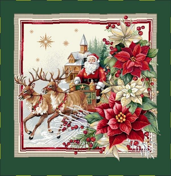 PANELE - Boże Narodzenie / 1388VE P - 45x45