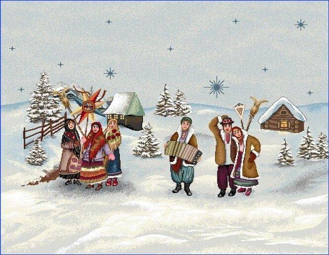 Boże Narodzenie - Gotowe Produkty / Podkładka 1161 - 40x50 PROMOCJA