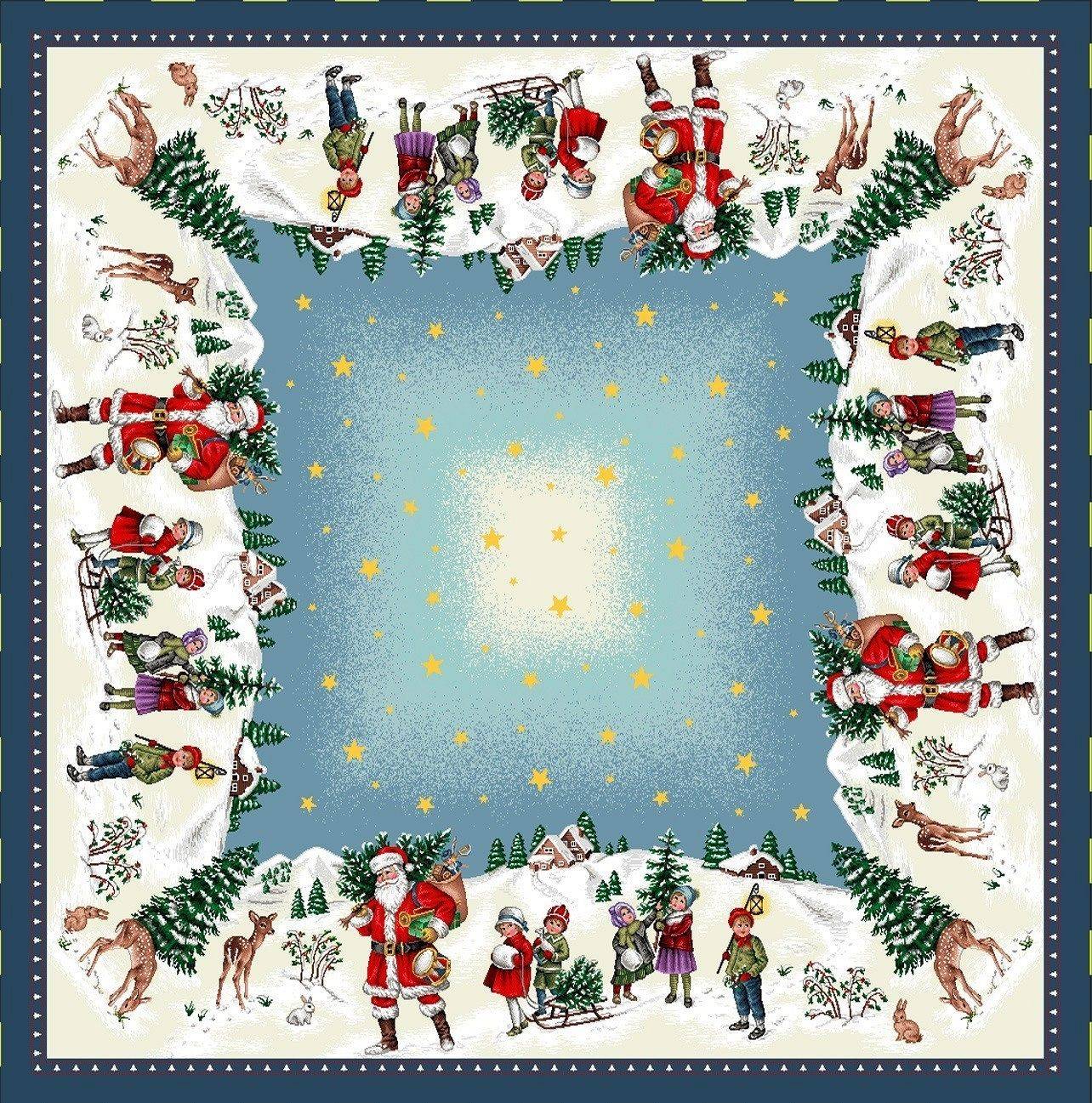 Boże Narodzenie - Gotowe Produkty / Obrus 246 - 100x100