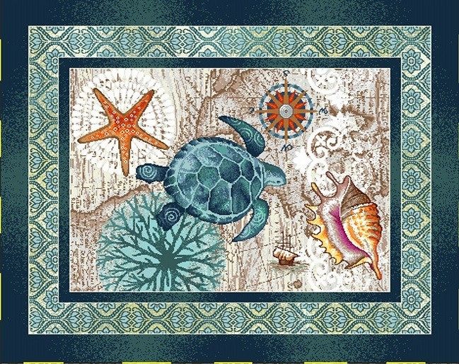 Całoroczne - Panele do szycia: Obrusy, bieżniki, serwetki. / Podkładka 351 P - 40x50