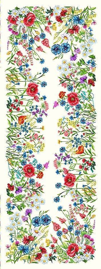 Całoroczne - Panele do szycia: Obrusy, bieżniki, serwetki. / Bieżnik V114 P - 40x100