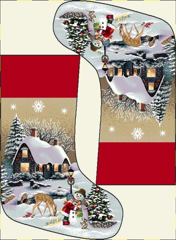 PANELE - Boże Narodzenie / 1267 P - Sock