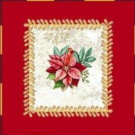 Boże Narodzenie - Panele do szycia: Obrusy, bieżniki, serwetki. / Podkładka 1386RJ P - 20x20
