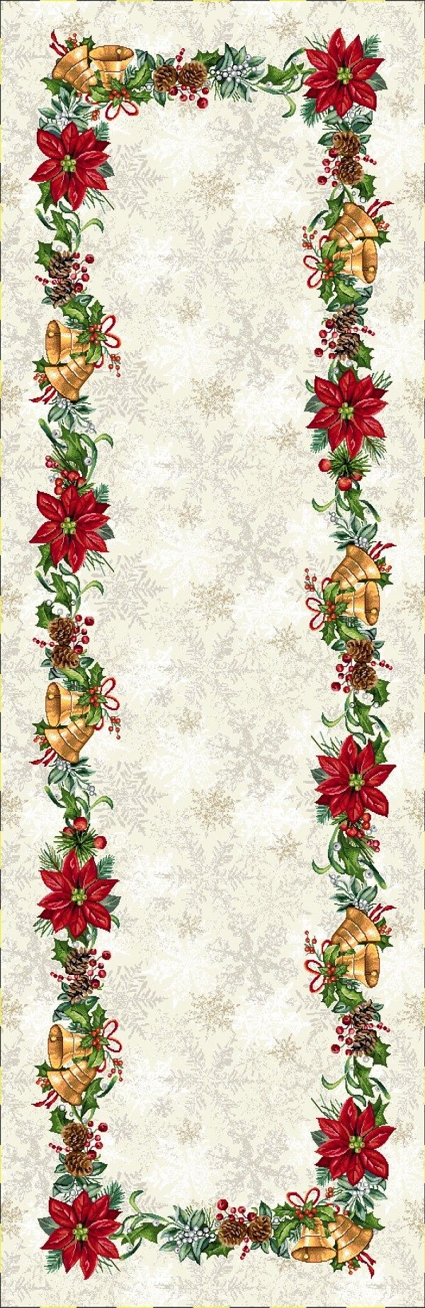 Boże Narodzenie - Panele do szycia: Obrusy, bieżniki, serwetki. / Bieżnik 1315 P - 47x140