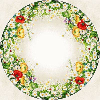 Obrus Okrągły V-Daisy - Q140