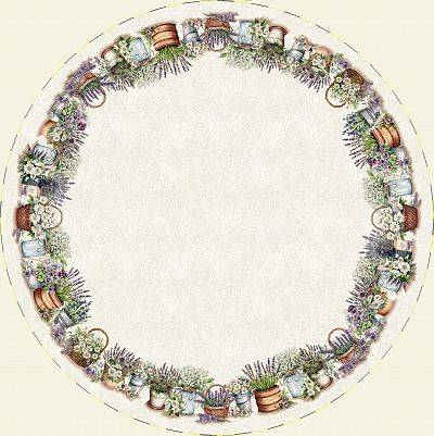 Obrus Okrągły 1363 - Q185