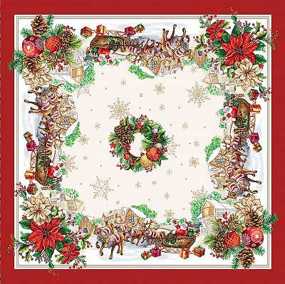 Obrus DZ02 P - 100x100 Lurex