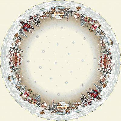 Obrus Okrągły 1376 - Q165