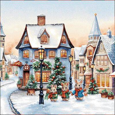 M02 Poszewka Gobelinowa - 45x45 Micro+Lurex