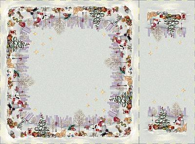 Komplet 1257 P - 100x100 + 40x100