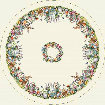 Obrus Okrągły 1364NA P - Q140