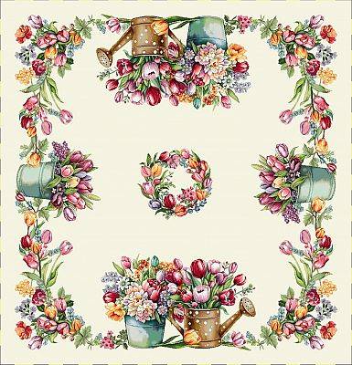 Obrus 1419NA P - 100x100