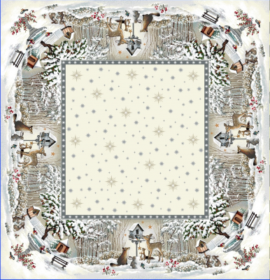 Obrus 854 P - 100x100